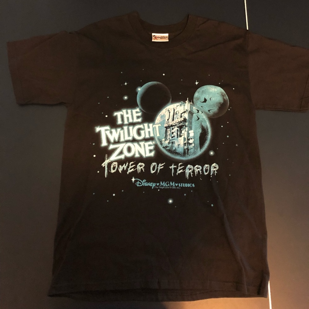 Vintage Disney the twilight zone tee shirt
